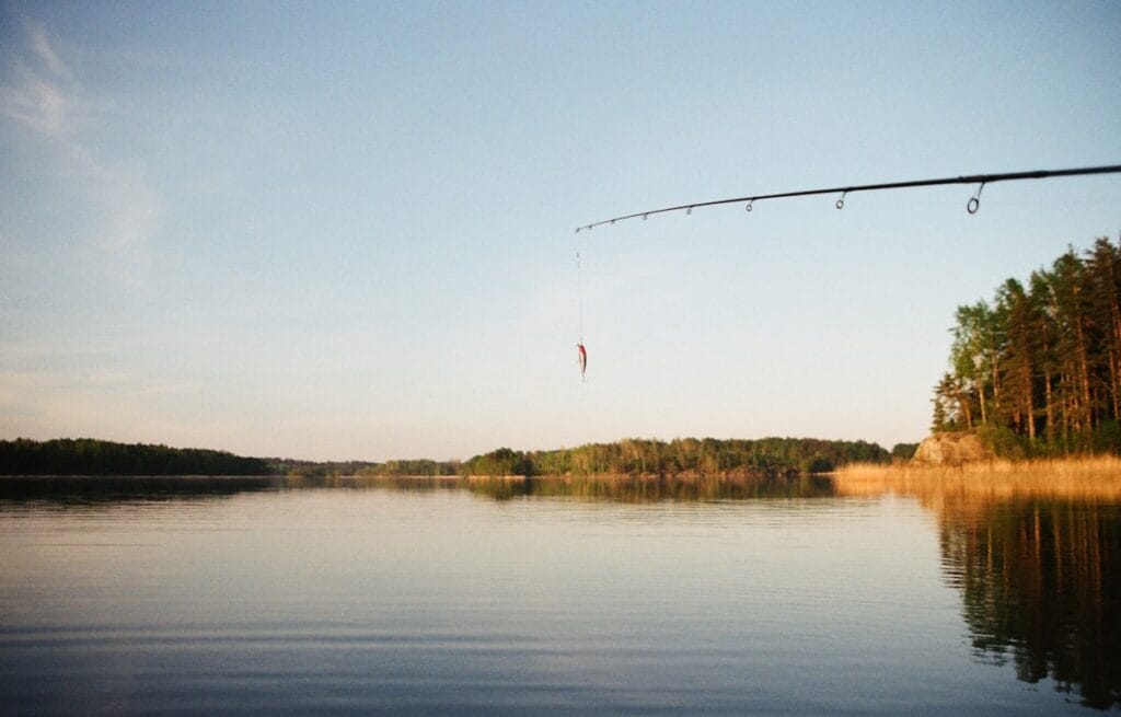 Deep diving crankbait fishing for bass on ledges and humps