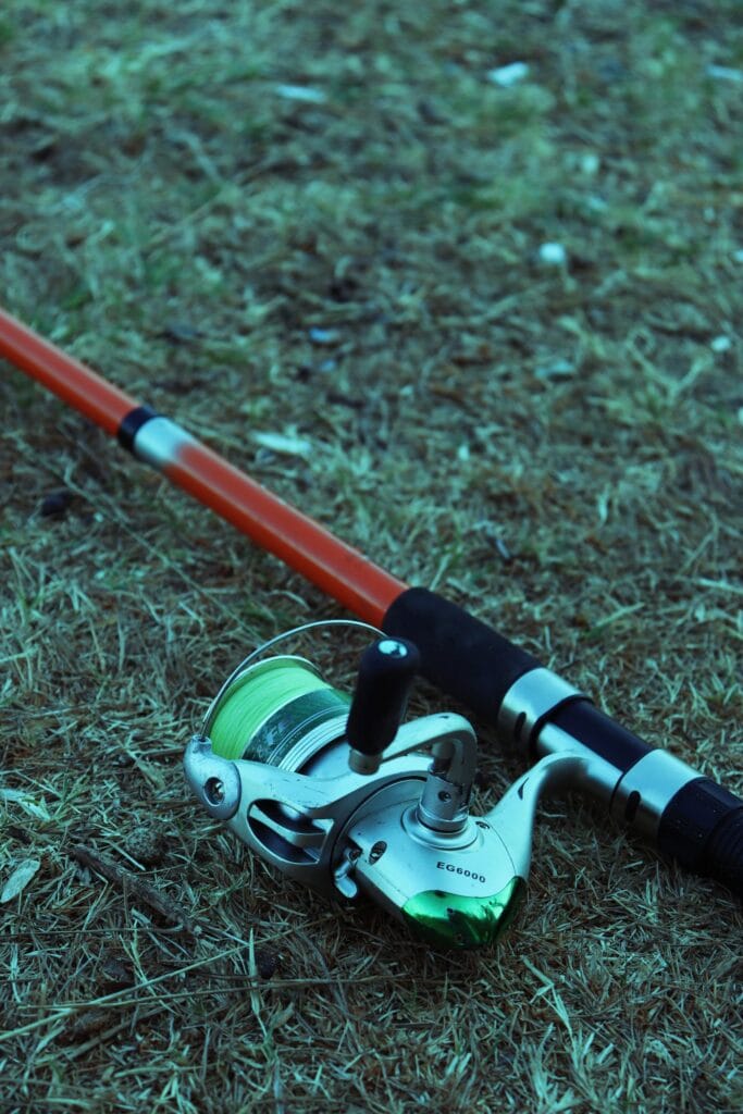 A fishing rod and reel
