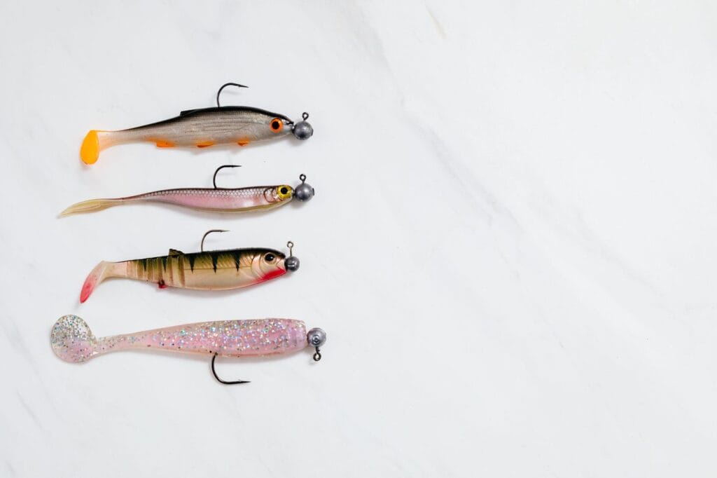 Fishing lures including spinnerbaits
